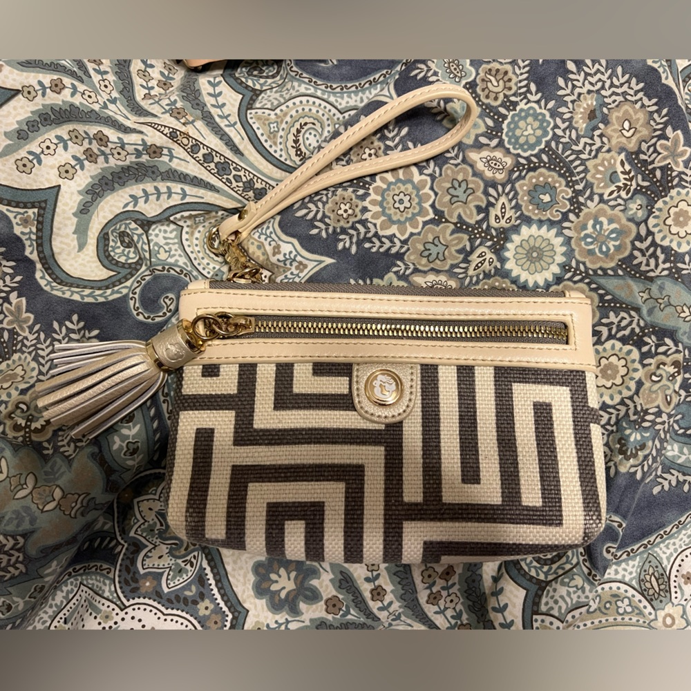 Spartina Tassel Wristlet